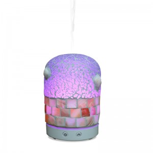 2018 neue echte shell mosaik glas ultraschall luft frisch aroma diffusor